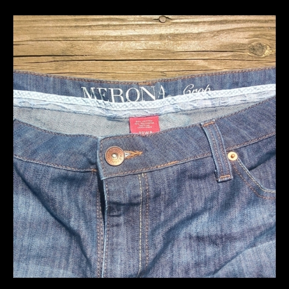 NWOT Merona Denim Capris - Picture 9 of 13
